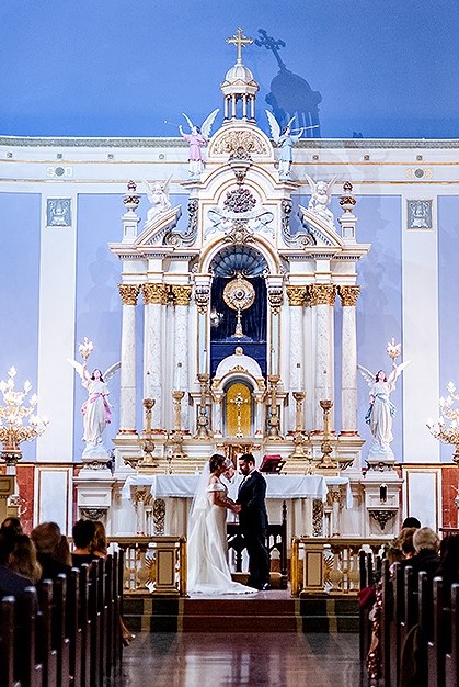 Wedding at St. Mary's Church